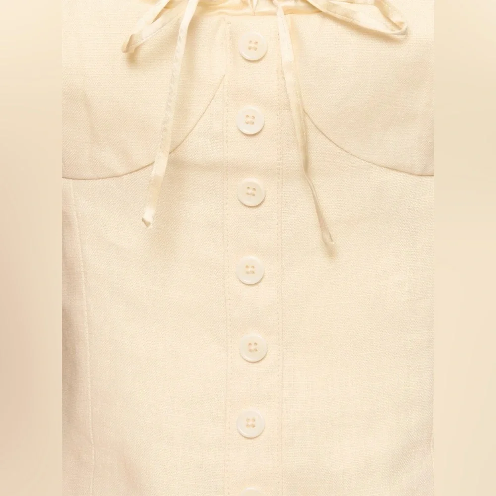 REFORMATION Evy Linen Two Piece Set